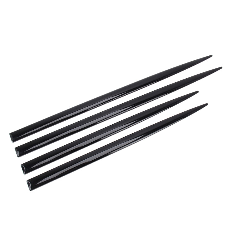 4 PCS Car Auto Door Side Edge Metal Anti-scratch Body Guard Protection Strip Sticker(Black) - Anti Collision Sticker by buy2fix | Online Shopping UK | buy2fix