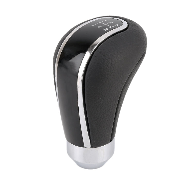 Universal Car Leather Metal Gear Shift Knob Modified Car Auto Transmission Shift Lever Knob(Black) - In Car by buy2fix | Online Shopping UK | buy2fix