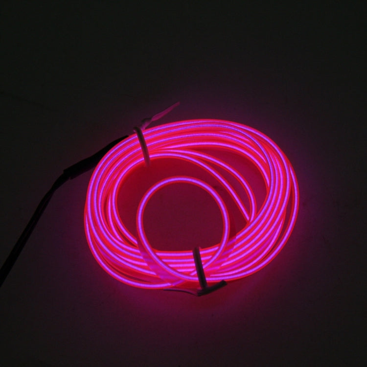 1M Cold Light Flexible LED Strip Light For Car Decoration(Pink Light) - Atmosphere lights by buy2fix | Online Shopping UK | buy2fix