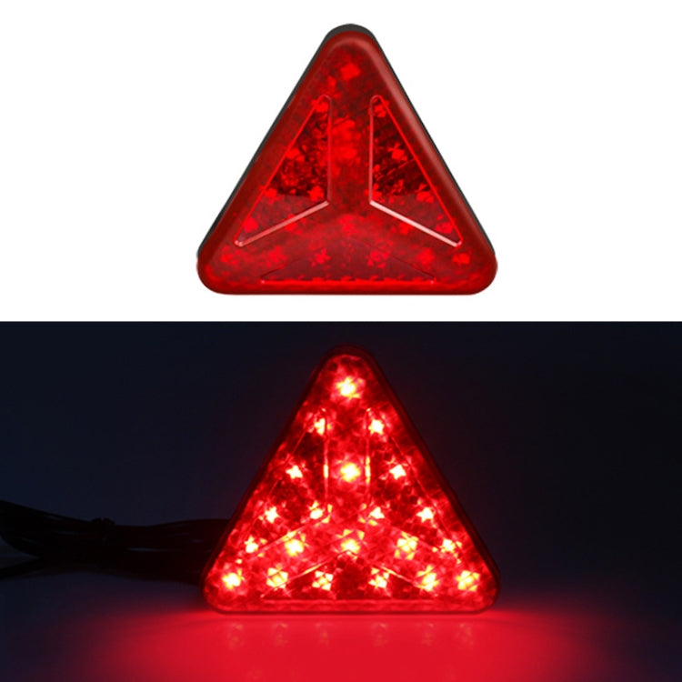 Bicycle / Mountain Bike Y Style Triangle Pilot Light LED Tail Light (Red) - Taillights by buy2fix | Online Shopping UK | buy2fix