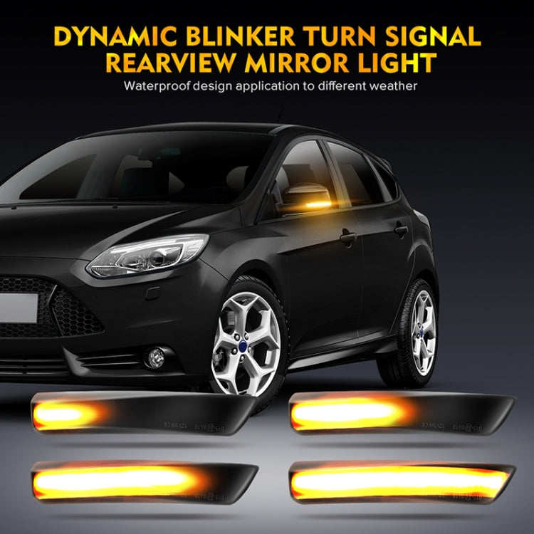 2 PCS D12V / 5W Car LED Dynamic Blinker Reversing Light Flowing Water Turn Signal Light for Ford - In Car by buy2fix | Online Shopping UK | buy2fix
