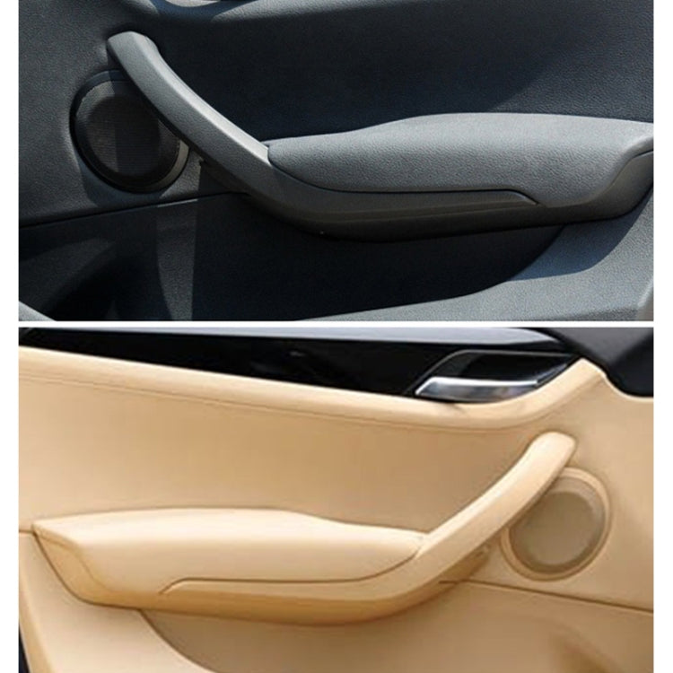 Car Left Side Inner Door Handle for BMW X1 2009-2015, Left and Right Drive Universal (Beige) - In Car by buy2fix | Online Shopping UK | buy2fix