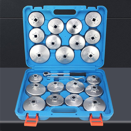 23 in 1  Car Bowl Cap Type Oil Filter Wrench Removal Tool Random Color Delivery - In Car by buy2fix | Online Shopping UK | buy2fix