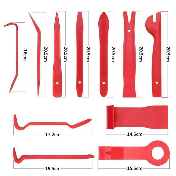 19 in 1 Car Audio Disassembly Tool Interior Disassembly Modification Tool (Red) - In Car by buy2fix | Online Shopping UK | buy2fix