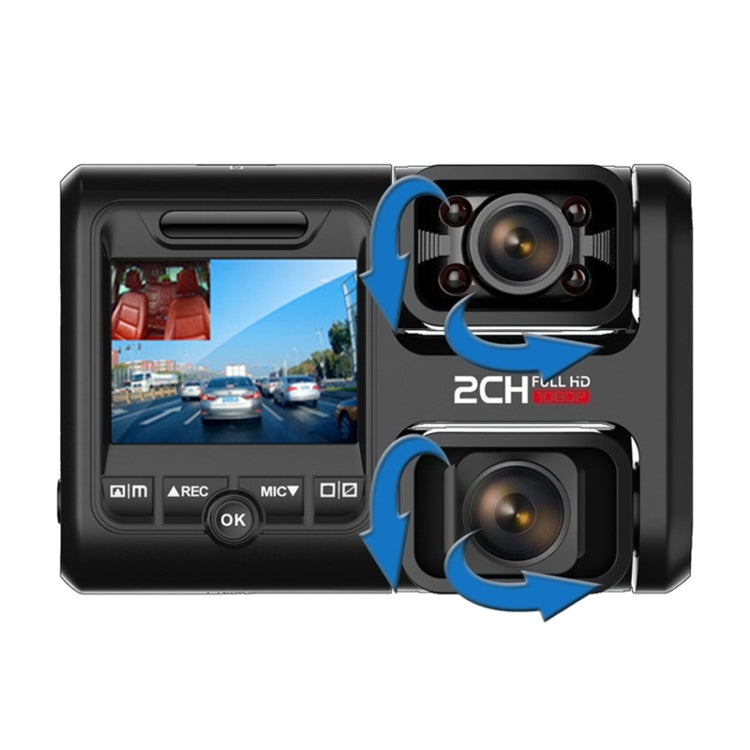 Z30 WiFi Dual-lens HD 2160P Non-light Night Vision 360-degree Panoramic Driving Recorder, Standard Version -  by buy2fix | Online Shopping UK | buy2fix