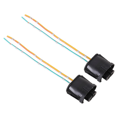 1 Pair Car H11 Bulb Holder Base Female Socket with Cable for BMW -  by buy2fix | Online Shopping UK | buy2fix
