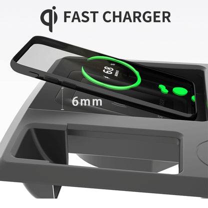 HFC-1054 Car Qi Standard Wireless Charger 15W / 10W Quick Charging for Audi Q3 2019-2022, Left Driving - In Car by buy2fix | Online Shopping UK | buy2fix