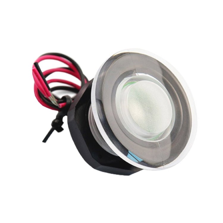 RV / Yacht Walkway Light LED Round Light DC12V (Red Light) - In Car by buy2fix | Online Shopping UK | buy2fix