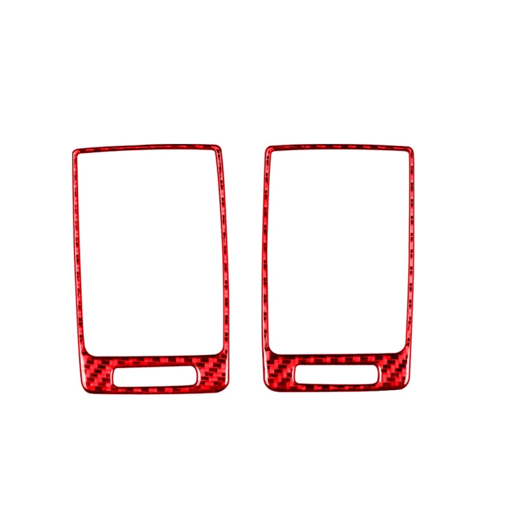 2 PCS Set for Honda CRV 2007-2011 Carbon Fiber Car Side Air Outlet Frame Decorative Sticker,Left and Right Drive Universal (Red) - In Car by buy2fix | Online Shopping UK | buy2fix