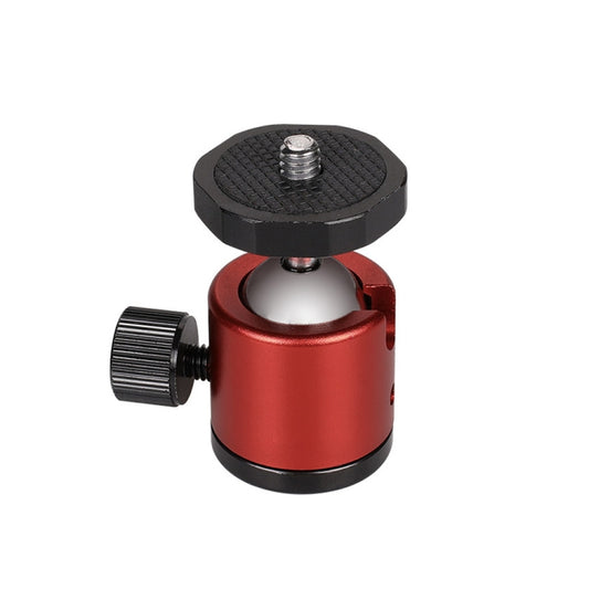 Mini 360 Degree Rotation Panoramic Metal Ball Head for DSLR & Digital Cameras (Red) - Camera Accessories by buy2fix | Online Shopping UK | buy2fix