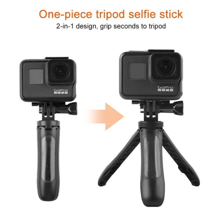 GP446 Multifunctional Mini Fixed Tripod for GoPro Hero11 Black / HERO10 Black /9 Black /8 Black /7 /6 /5 /5 Session /4 Session /4 /3+ /3 /2 /1, DJI Osmo Action and Other Action Cameras(Blue) - DJI & GoPro Accessories by buy2fix | Online Shopping UK | buy2fix