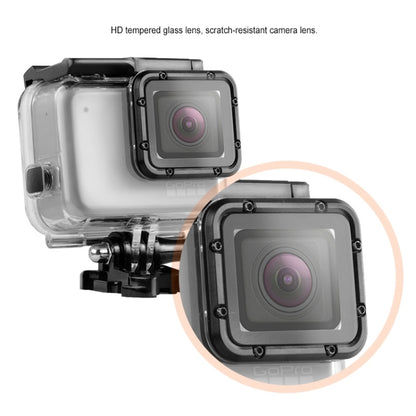 GP452 Waterproof Case + Touch Back Cover for GoPro HERO7 White / Silver - DJI & GoPro Accessories by buy2fix | Online Shopping UK | buy2fix