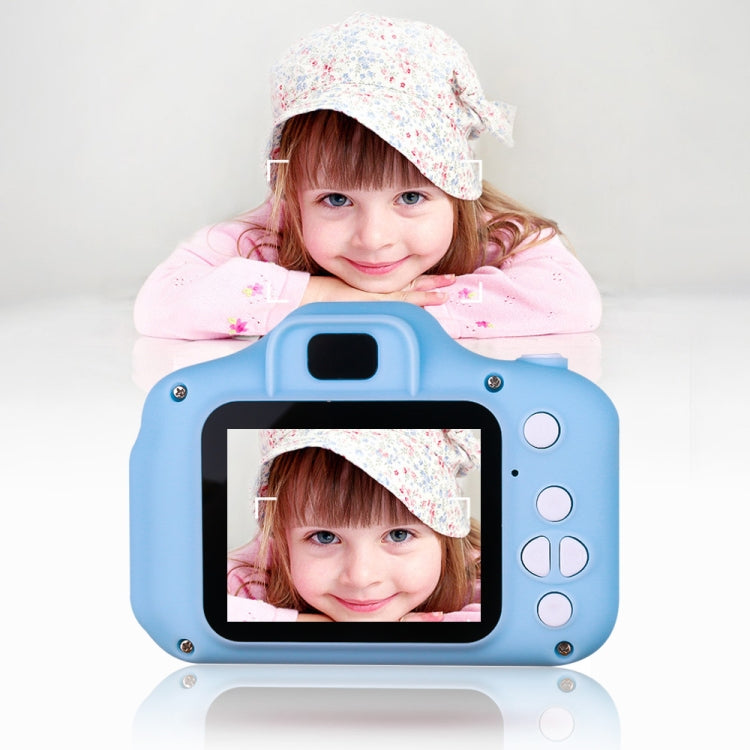X2 5.0 Mega Pixel 2.0 inch Screen Mini HD Digital Camera for Children (Blue) - Consumer Electronics by buy2fix | Online Shopping UK | buy2fix
