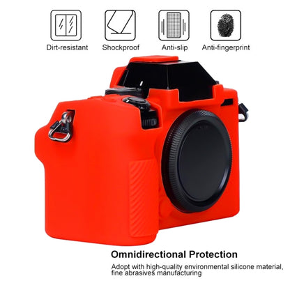 Soft Silicone Protective Case for FUJIFILM X-S10(Orange) - Camera Accessories by buy2fix | Online Shopping UK | buy2fix