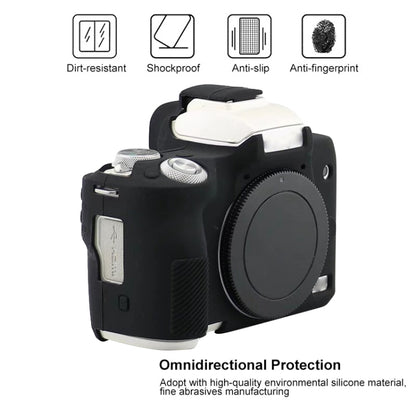 Soft Silicone Protective Case for Canon EOS M50 Mark II / M50 II (Coffee) - Camera Accessories by buy2fix | Online Shopping UK | buy2fix