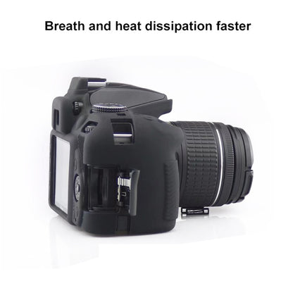 Soft Silicone Protective Case for Nikon D3400 / D3300 (Black) - Camera Accessories by buy2fix | Online Shopping UK | buy2fix