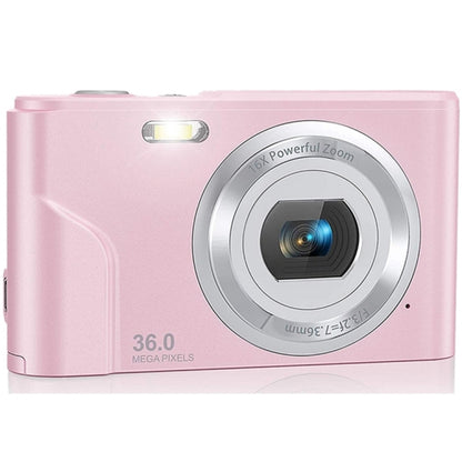 DC311 2.4 inch 36MP 16X Zoom 2.7K Full HD Digital Camera Children Card Camera, AU Plug (Pink) - Consumer Electronics by buy2fix | Online Shopping UK | buy2fix