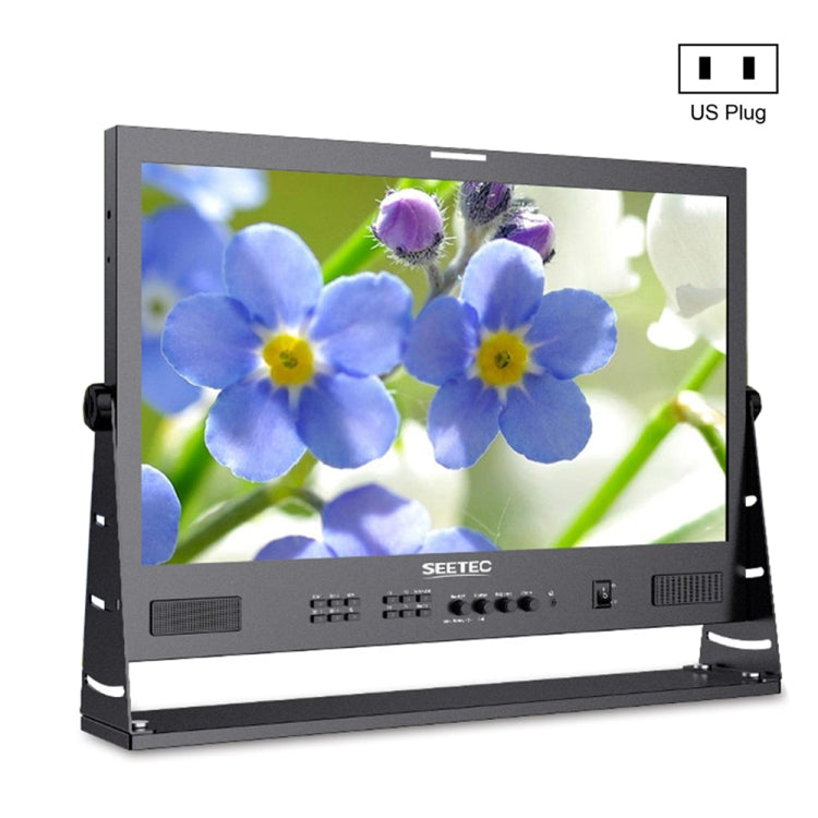 SEETEC ATEM215S 21.5 inch  3G-SDI HDMI Full HD 1920x1080 Multi-camera Broadcast Monitor(US Plug) - Camera Accessories by SEETEC | Online Shopping UK | buy2fix