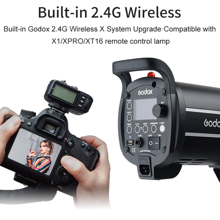 Godox QT1200IIM 1200Ws 1/8000s High Speed  Strobe Studio Flash Light(AU Plug) - Camera Accessories by Godox | Online Shopping UK | buy2fix
