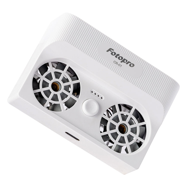 Fotopro CR-01 Camera Cooling Fan Cooler Heat Sink (White) -  by Fotopro | Online Shopping UK | buy2fix