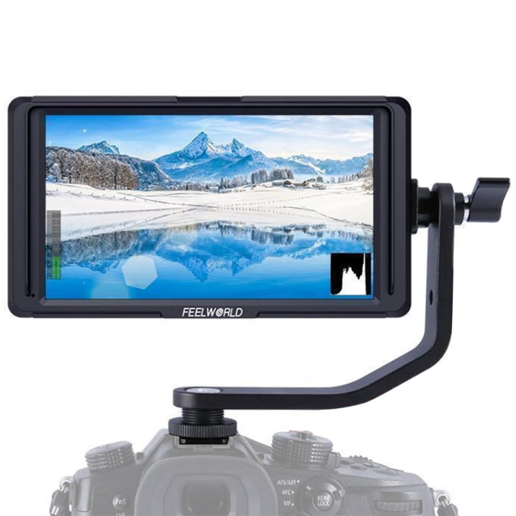 FEELWORLD F5 4K 1920 x 1080 5 inch Camera Field Monitor, Support HDMI - Camera Accessories by FEELWORLD | Online Shopping UK | buy2fix