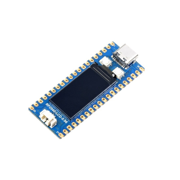 Waveshare RP2040-LCD-0.96 Pico-like MCU Board Based on Raspberry Pi MCU RP2040, with Pinheader - Modules Expansions Accessories by WAVESHARE | Online Shopping UK | buy2fix