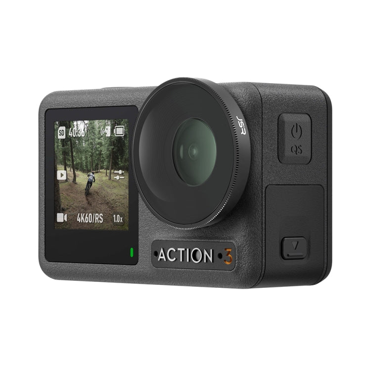 JSR MCUV Lens Filter For DJI Osmo Action 3 / GoPro Hero11 Black / HERO10 Black / HERO9 Black - DJI & GoPro Accessories by JSR | Online Shopping UK | buy2fix