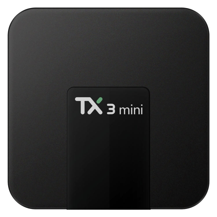 TX3 Mini 4K*2K Display HD Smart TV BOX Player with Remote Controller, Android 7.1 OS Amlogic S905W up to 2.0 GHz, Quad core ARM Cortex-A53, RAM: 2GB DDR3, ROM: 16GB, Supports WiFi & TF & AV In & DC In, UK Plug(Black) - Consumer Electronics by buy2fix | Online Shopping UK | buy2fix