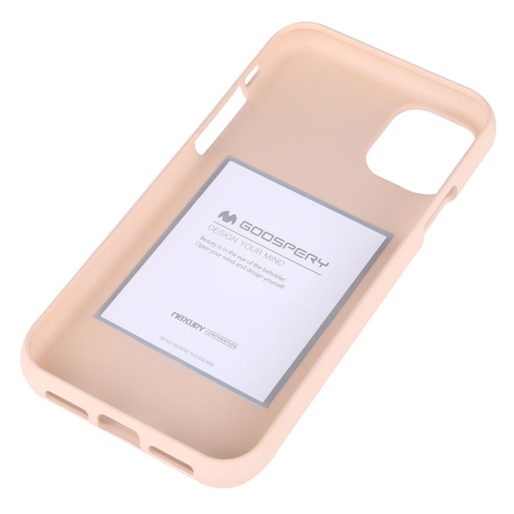 GOOSPERY SOFE FEELING TPU Shockproof and Scratch Case for iPhone 11(Apricot) - iPhone 11 Cases by GOOSPERY | Online Shopping UK | buy2fix