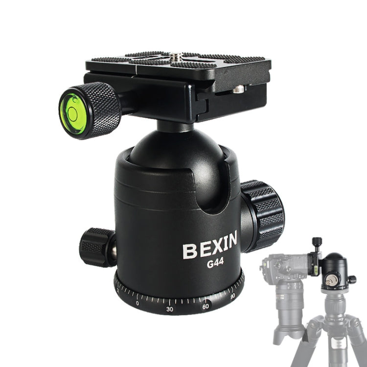 BEXIN W284C H36 Carbon Fiber Professional Photo Tripod for DSLR Camera - Camera Accessories by BEXIN | Online Shopping UK | buy2fix