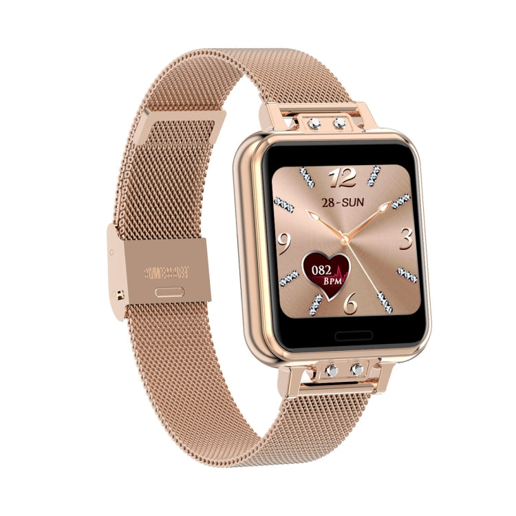 ZL13 1.22 inch Color Screen IP67 Waterproof Smart Watch, Support Sleep Monitor / Heart Rate Monitor / Menstrual Cycle Reminder(Gold) - Smart Wear by buy2fix | Online Shopping UK | buy2fix