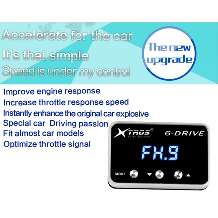 For Chrysler Pacifica 2017- TROS TS-6Drive Potent Booster Electronic Throttle Controller -  by TROS | Online Shopping UK | buy2fix