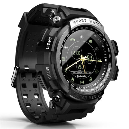 Lokmat MK28 1.4 inch FSTN Screen IP68 Waterproof Smart Watch, Support Information Reminder / Remote Camera / Sport Record(Black) - Smart Wear by Lokmat | Online Shopping UK | buy2fix