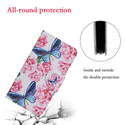 For Samsung Galaxy A02s(EU Edition) Colored Drawing Pattern Horizontal Flip Leather Case with Holder & Card Slots & Wallet & Lanyard(Dragonfly Flower) - Galaxy Phone Cases by ViLi | Online Shopping UK | buy2fix