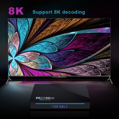 H96 Max 8K Smart TV BOX Android 11.0 Media Player wtih Remote Control, Quad Core RK3566, RAM: 4GB, ROM: 32GB, Dual Frequency 2.4GHz WiFi / 5G, Plug Type:US Plug - Consumer Electronics by buy2fix | Online Shopping UK | buy2fix