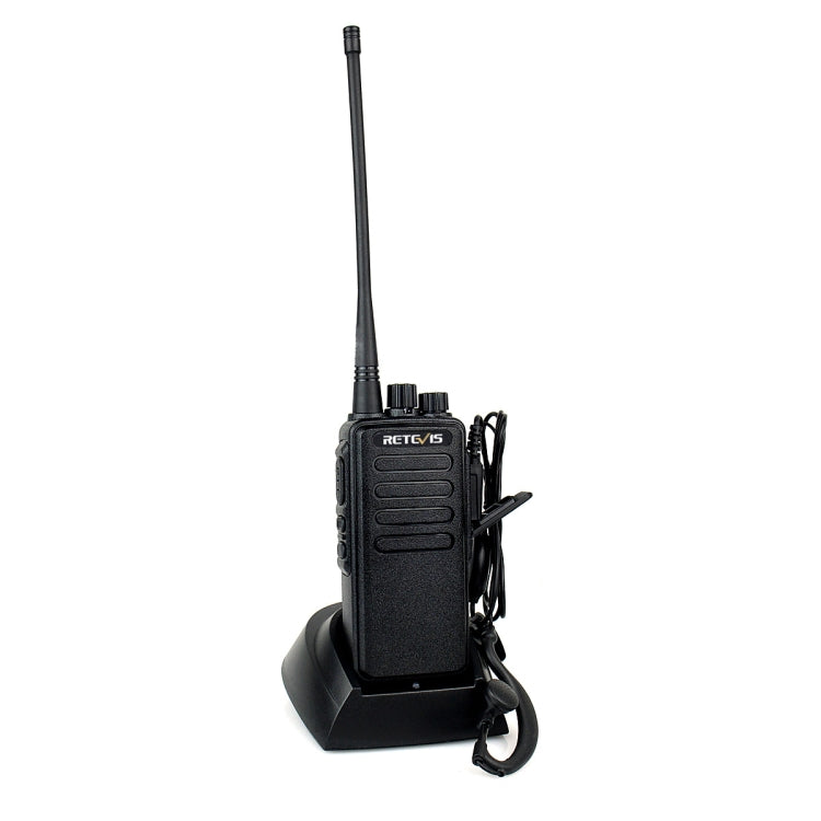 RETEVIS RT1 10W UHF 400-520MHz 16CH Handheld Walkie Talkie, US Plug - Handheld Walkie Talkie by RETEVIS | Online Shopping UK | buy2fix