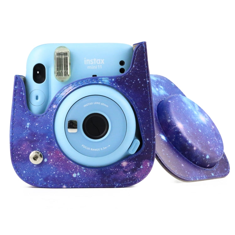 Painted Series Camera Bag with Shoulder Strap for Fujifilm Instax mini 11(Shining Starry Sky) - Camera Accessories by buy2fix | Online Shopping UK | buy2fix