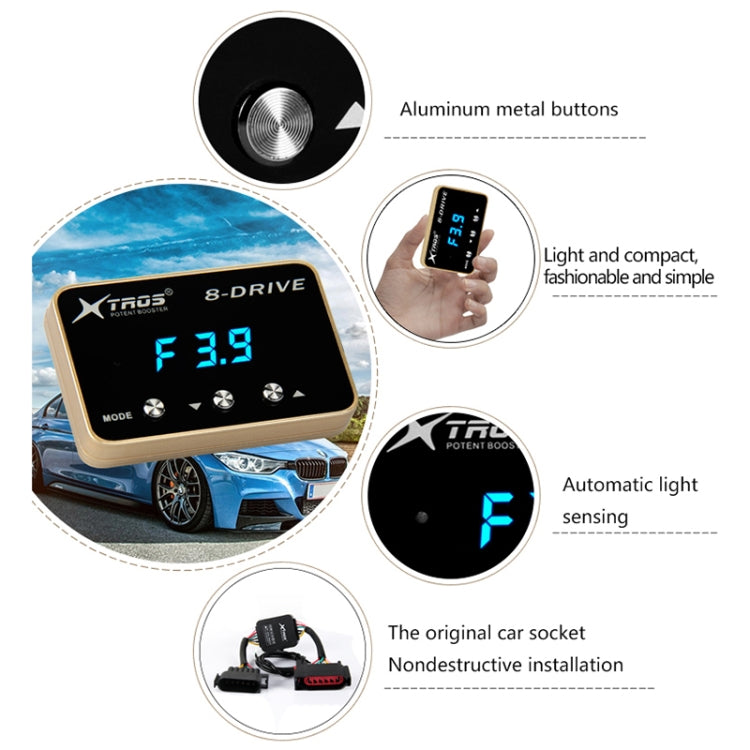 For Mini Cooper Countryman 2010- TROS 8-Drive Potent Booster Electronic Throttle Controller Speed Booster - In Car by TROS | Online Shopping UK | buy2fix