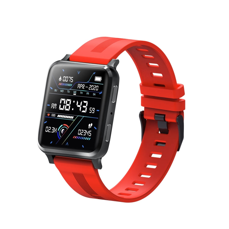 F30 1.54 inch TFT Touch Screen IP67 Waterproof Smart Watch, Support Sleep Monitoring / Heart Rate Monitoring / Music Playing / Women Menstrual Cycle Reminder(Red) - Smart Wear by buy2fix | Online Shopping UK | buy2fix