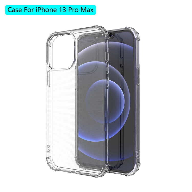 For iPhone 13 Pro Max Shockproof Transparent TPU Protective Case (Transparent) - iPhone 13 Pro Max Cases by buy2fix | Online Shopping UK | buy2fix