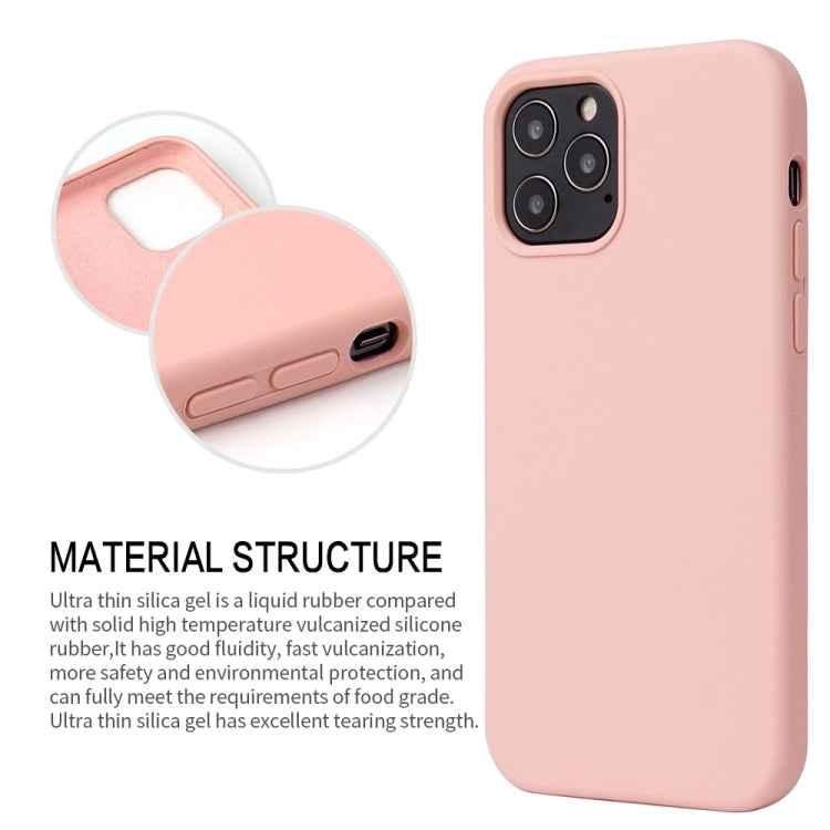 For iPhone 13 mini Solid Color Liquid Silicone Shockproof Protective Case (Lilac Purple) - iPhone 13 mini Cases by buy2fix | Online Shopping UK | buy2fix