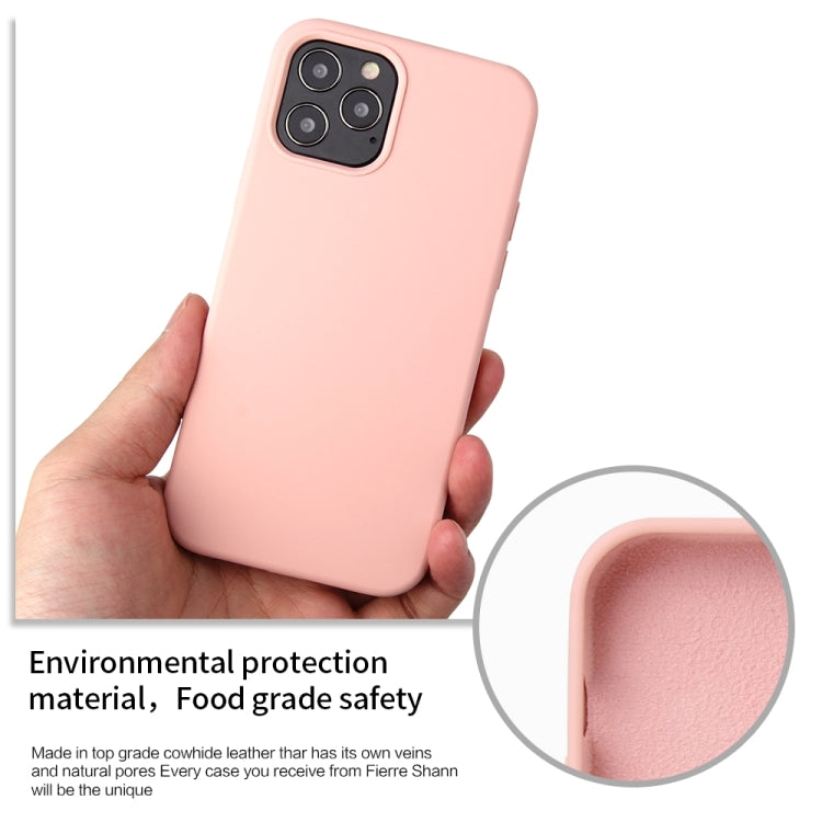 For iPhone 13 Pro Max Solid Color Liquid Silicone Shockproof Protective Case (Emerald Green) - iPhone 13 Pro Max Cases by buy2fix | Online Shopping UK | buy2fix