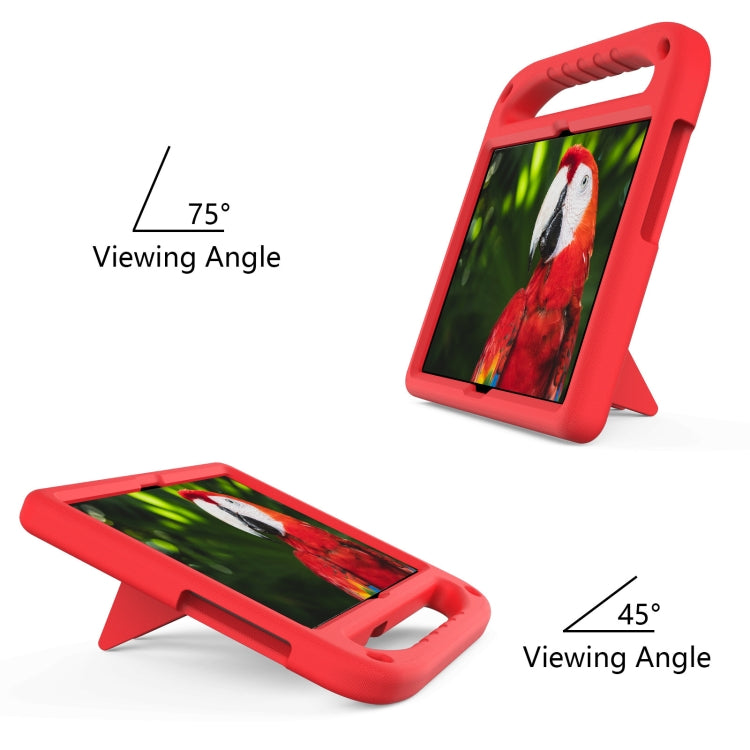 For Lenovo Tab M10 TB-X505F & TB-X605F / P10 TB-X705F Handle Portable EVA Shockproof Anti Falling Protective Case with Triangle Holder(Red) - Lenovo by buy2fix | Online Shopping UK | buy2fix