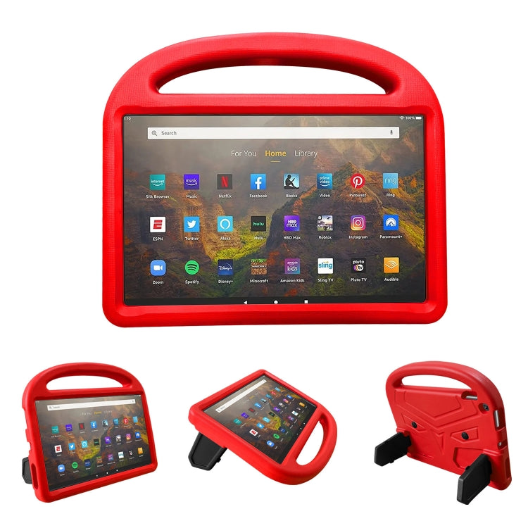 For Amazon Kindle Fire HD 10 2020/2019/2017 Sparrow Style EVA Material Children Shockproof Protective Case(Red) - Amazon by buy2fix | Online Shopping UK | buy2fix