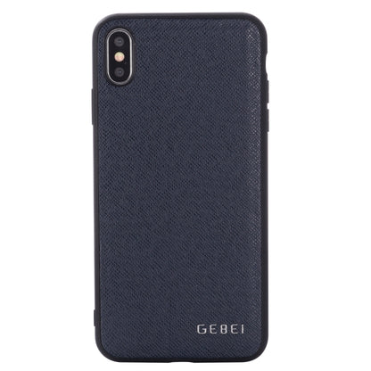 For iPhone 11 Pro GEBEI Full-coverage Shockproof Leather Protective Case(Blue) - iPhone 11 Pro Cases by GEBEI | Online Shopping UK | buy2fix