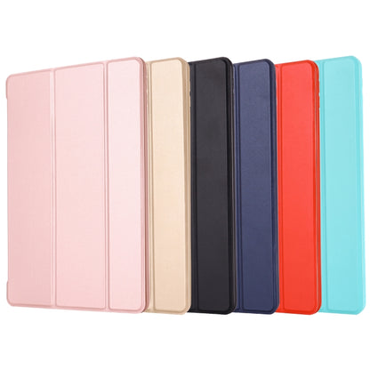For iPad 10.2 2021 / 2020 / 2019 GEBEI Shockproof Horizontal Flip Leather Case with Three-folding Holder(Royal Blue) - iPad 10.2 Cases by GEBEI | Online Shopping UK | buy2fix