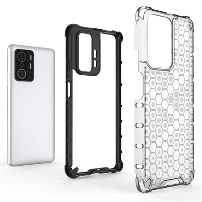 For Xiaomi Mi 11T / 11T Pro Shockproof Honeycomb PC + TPU Phone Case(Blue) - Xiaomi Accessories by buy2fix | Online Shopping UK | buy2fix