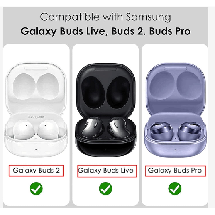 For Samsung Galaxy Buds Live / Buds 2 / Buds Pro / Buds 2 Pro Thunder Battlegear Anti-fall Earphones Protective Case with Switch (Army Green) - Samsung Earphone Case by buy2fix | Online Shopping UK | buy2fix