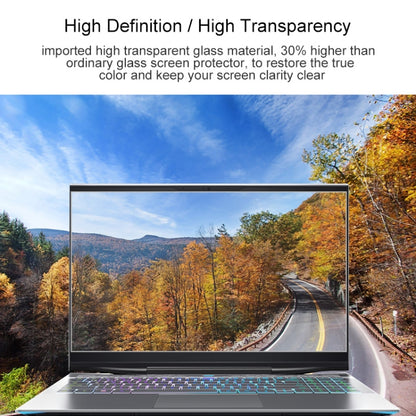 For MACHENIKE T58-VCI1p 15.6 inch Laptop Screen HD Tempered Glass Protective Film - Computer & Networking by buy2fix | Online Shopping UK | buy2fix