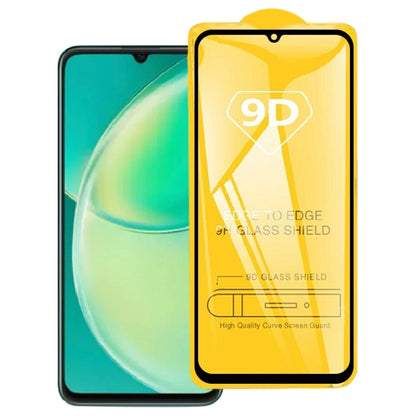 9D Full Glue Screen Tempered Glass Film For Huawei nova Y60 - Mobile Accessories by buy2fix | Online Shopping UK | buy2fix